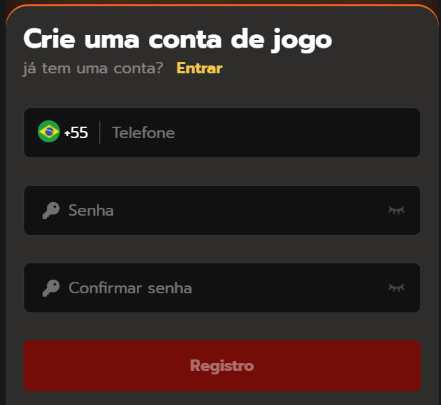 Formulário de Registro VERSOPG